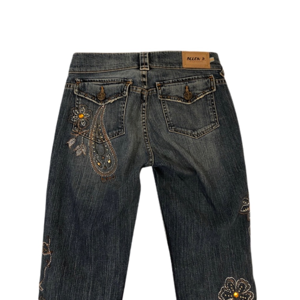 Vintage Y2K Embroidered Jeans - Picture 3 of 9